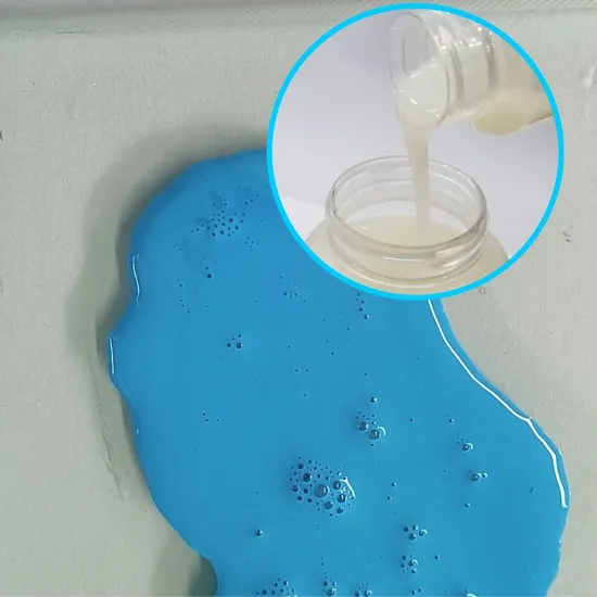 Antiespumante de silicone modificado que pode ser usado em interiores de edifícios à base de água