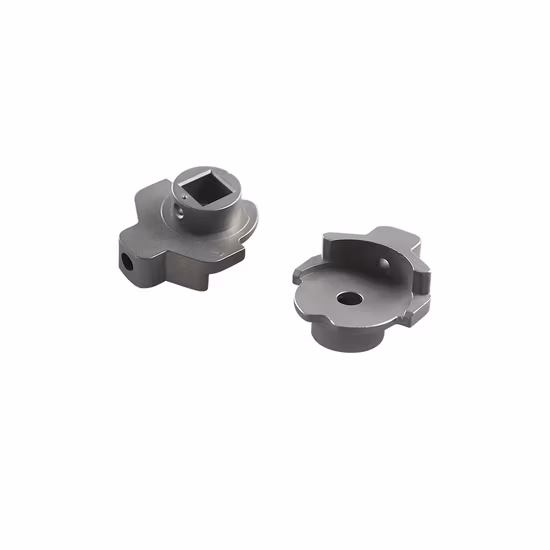 Peças de máquinas de aço inoxidável para metalurgia do pó, torneamento CNC, componentes de metal, usinagem de peças sobressalentes personalizadas